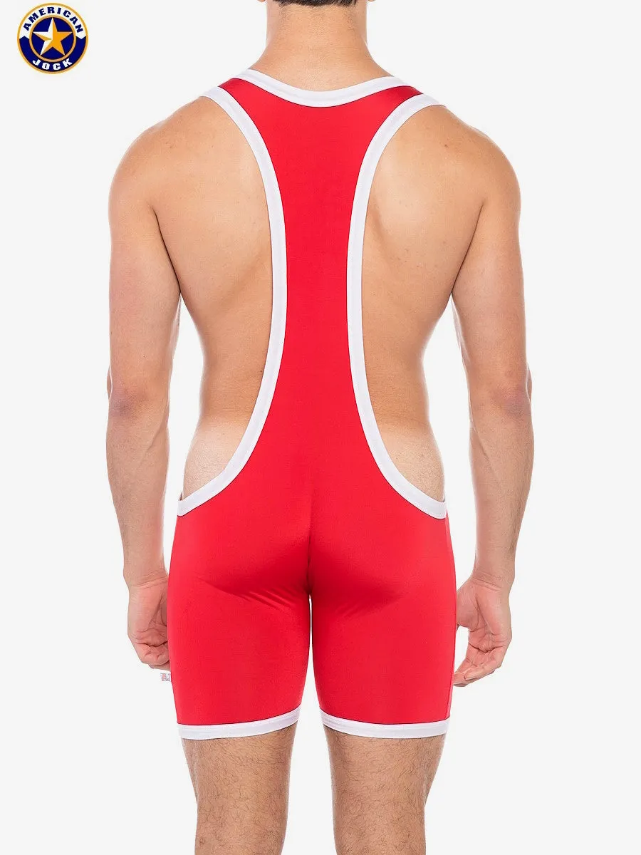 A J Sports Freestyle Singlet