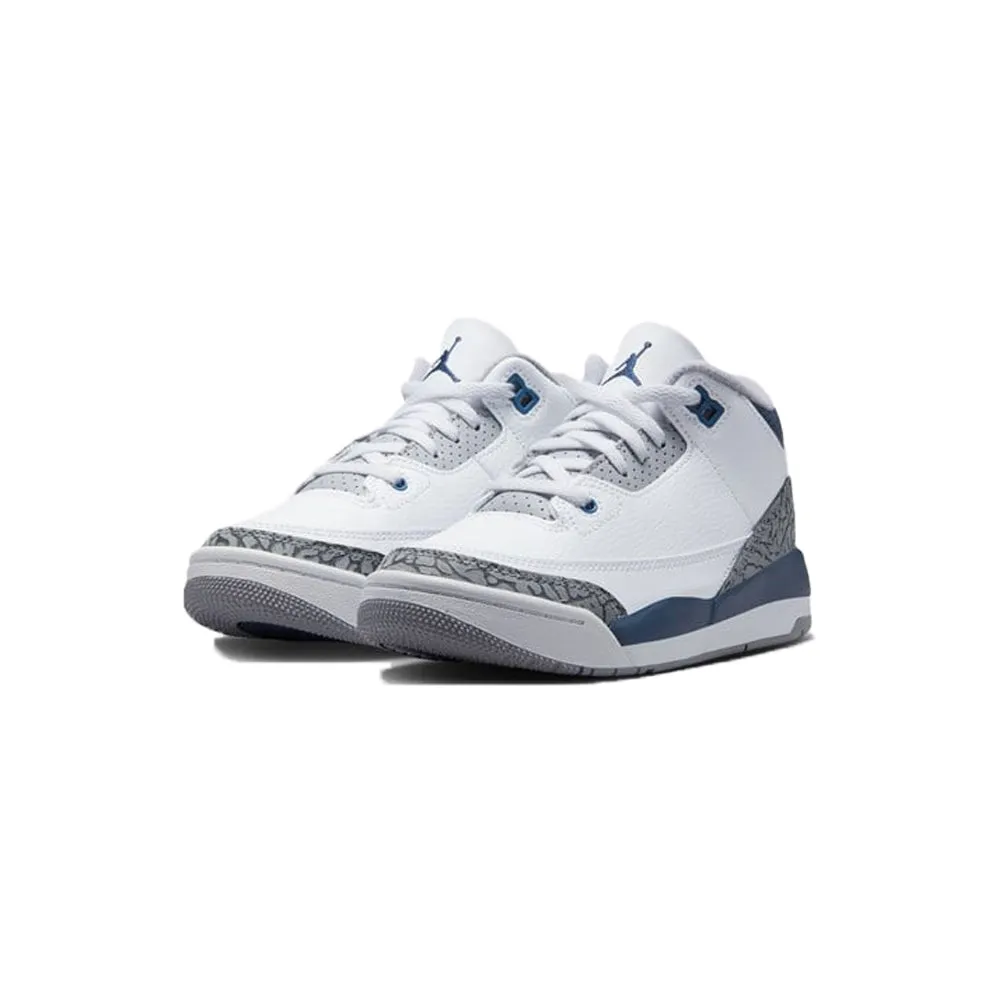 Midnight Navy Air Jordan 3 Retro GS - Youth Size