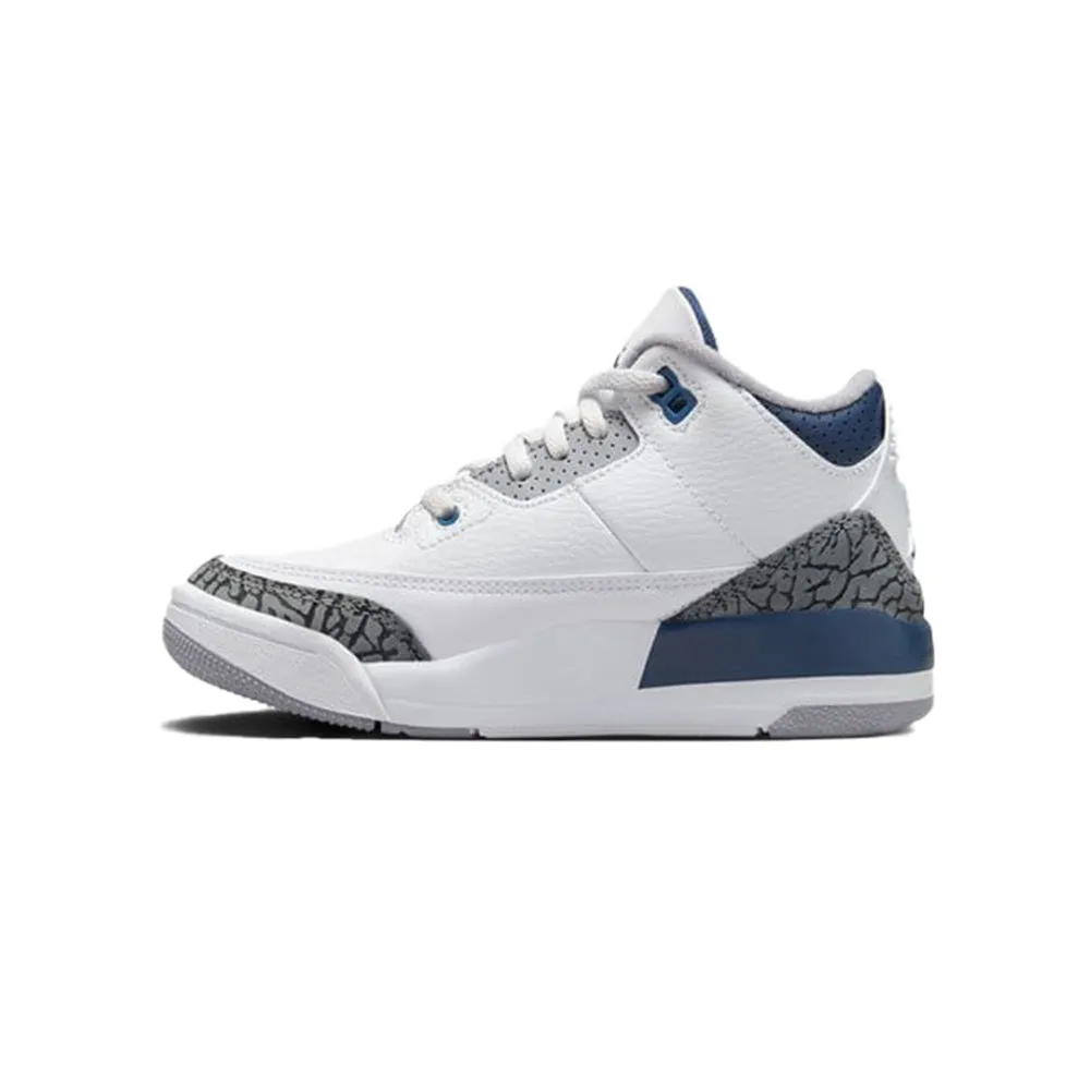 Midnight Navy Air Jordan 3 Retro GS - Youth Size