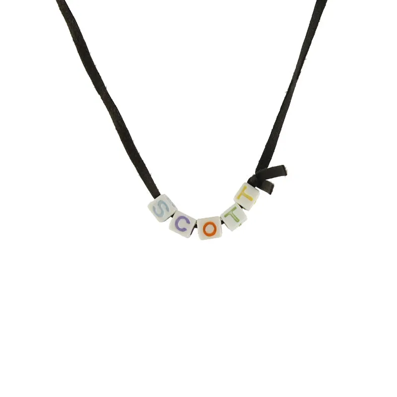 Alphabet Name Necklace