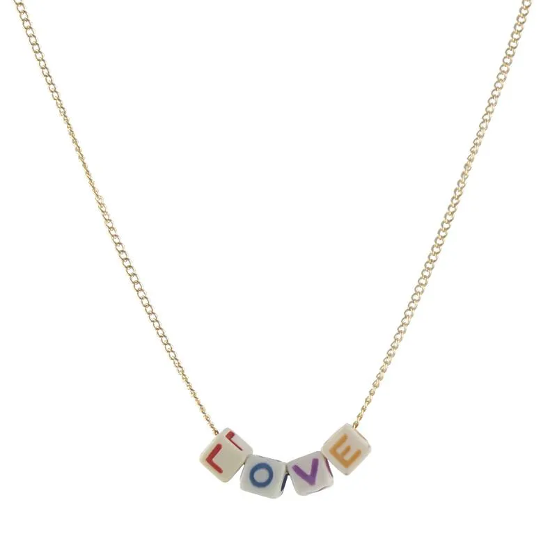 Alphabet Name Necklace