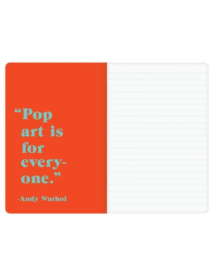 Andy Warhol Mini Notebook Set