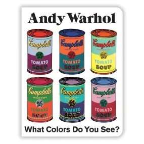 Andy Warhol What Colors Do You See? Board Book