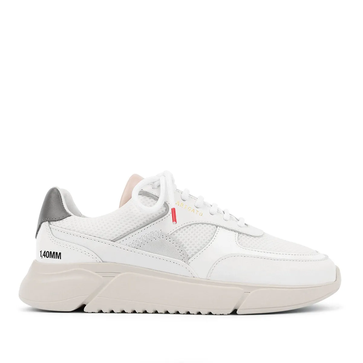 Axel Arigato - Genesis Triple Trainers in White/Grey/Pink