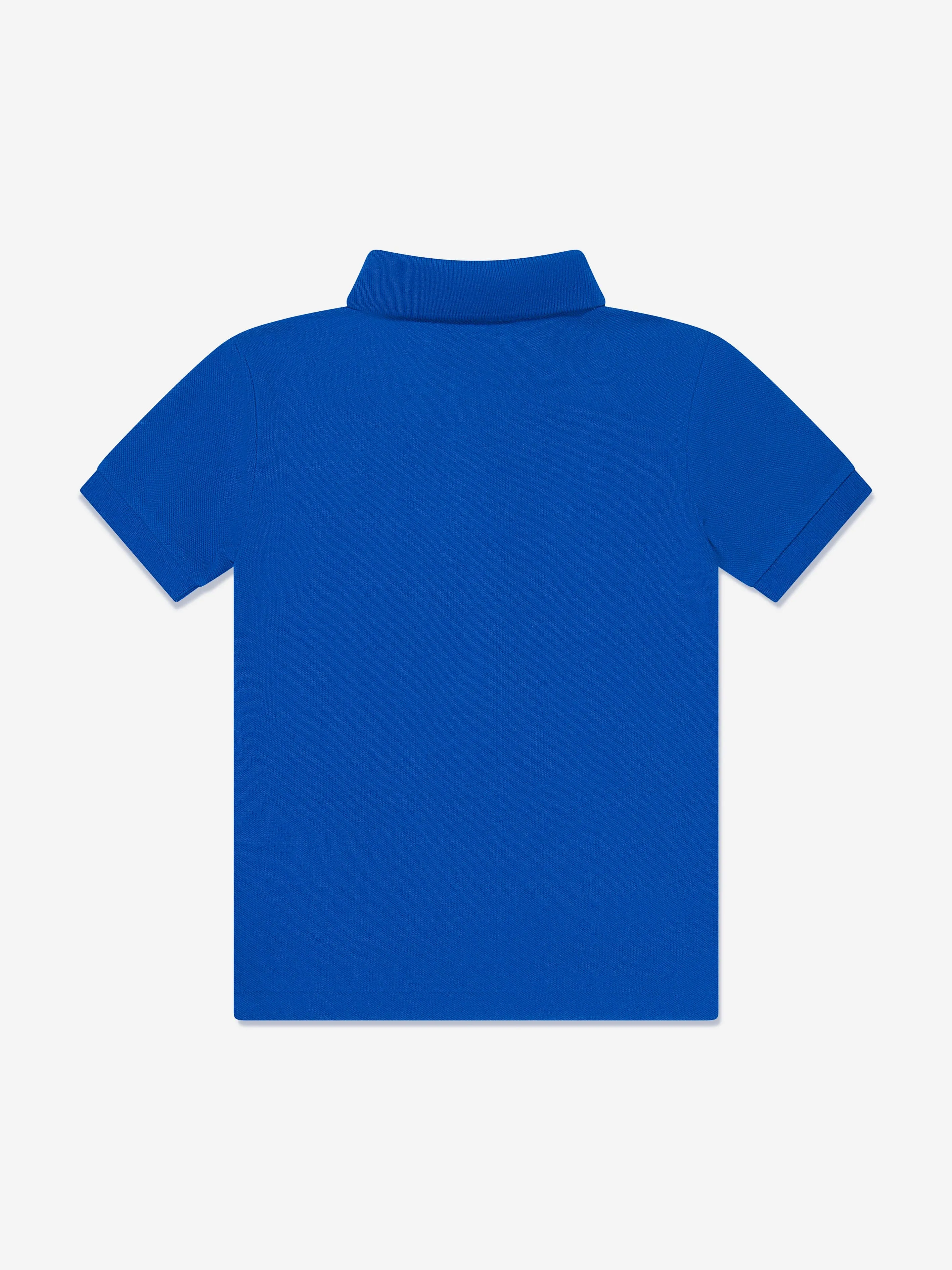 Baby Boys Bear Polo Shirt in Blue