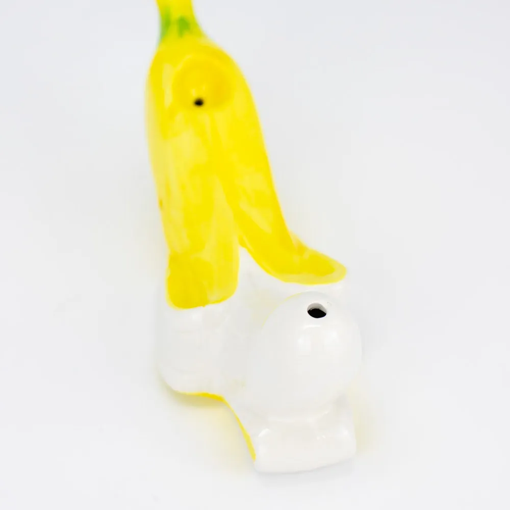 Banana Ceramic Dry Pipe