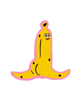 Banana Split Sticker