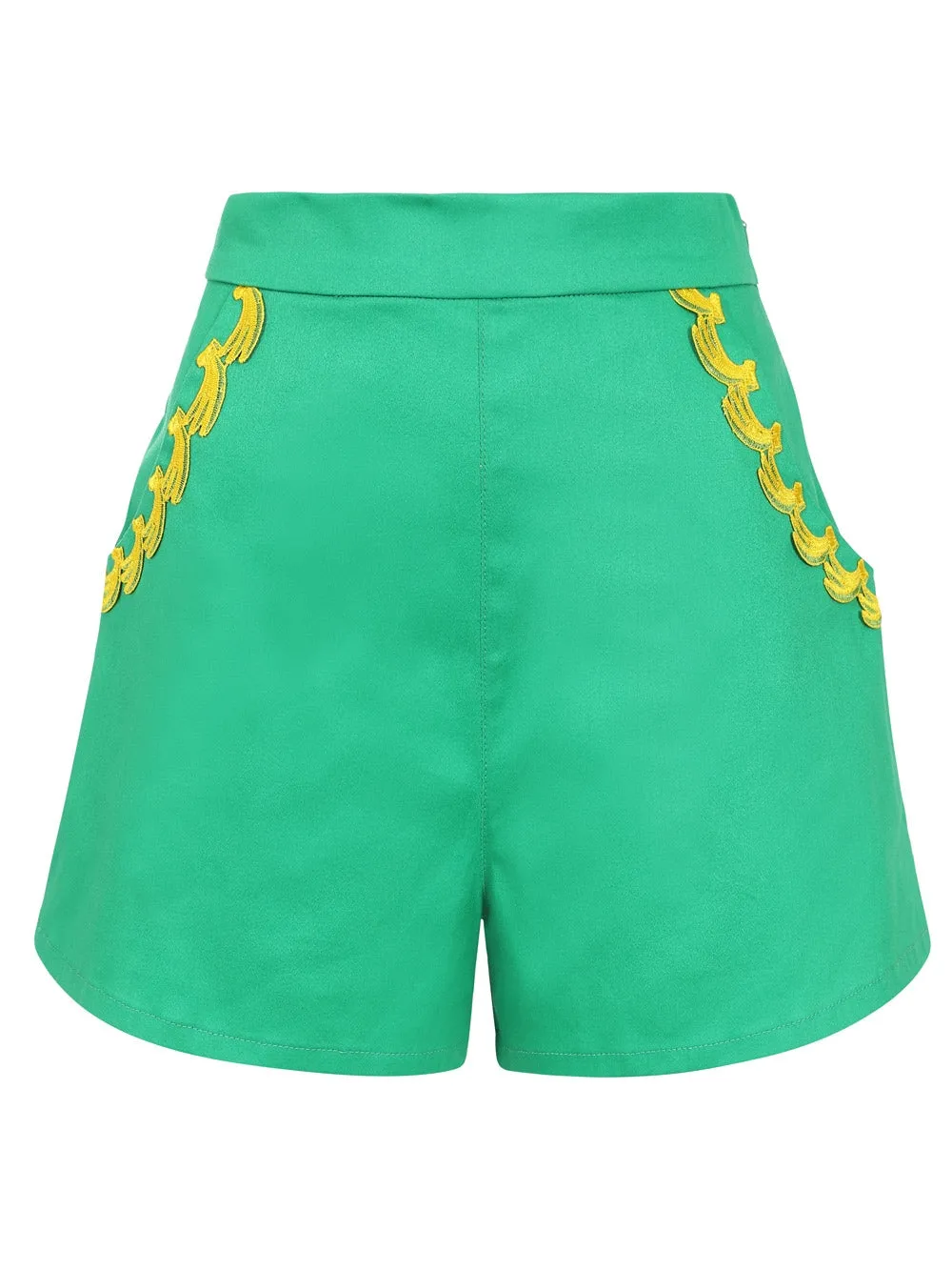 Banana Trim Emilia Shorts