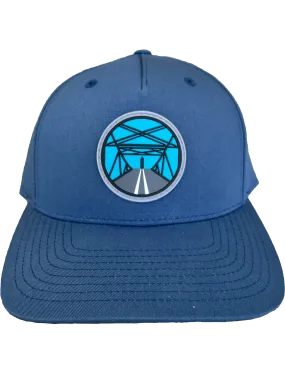 Beach Bound Snapback Hat (Light Navy)