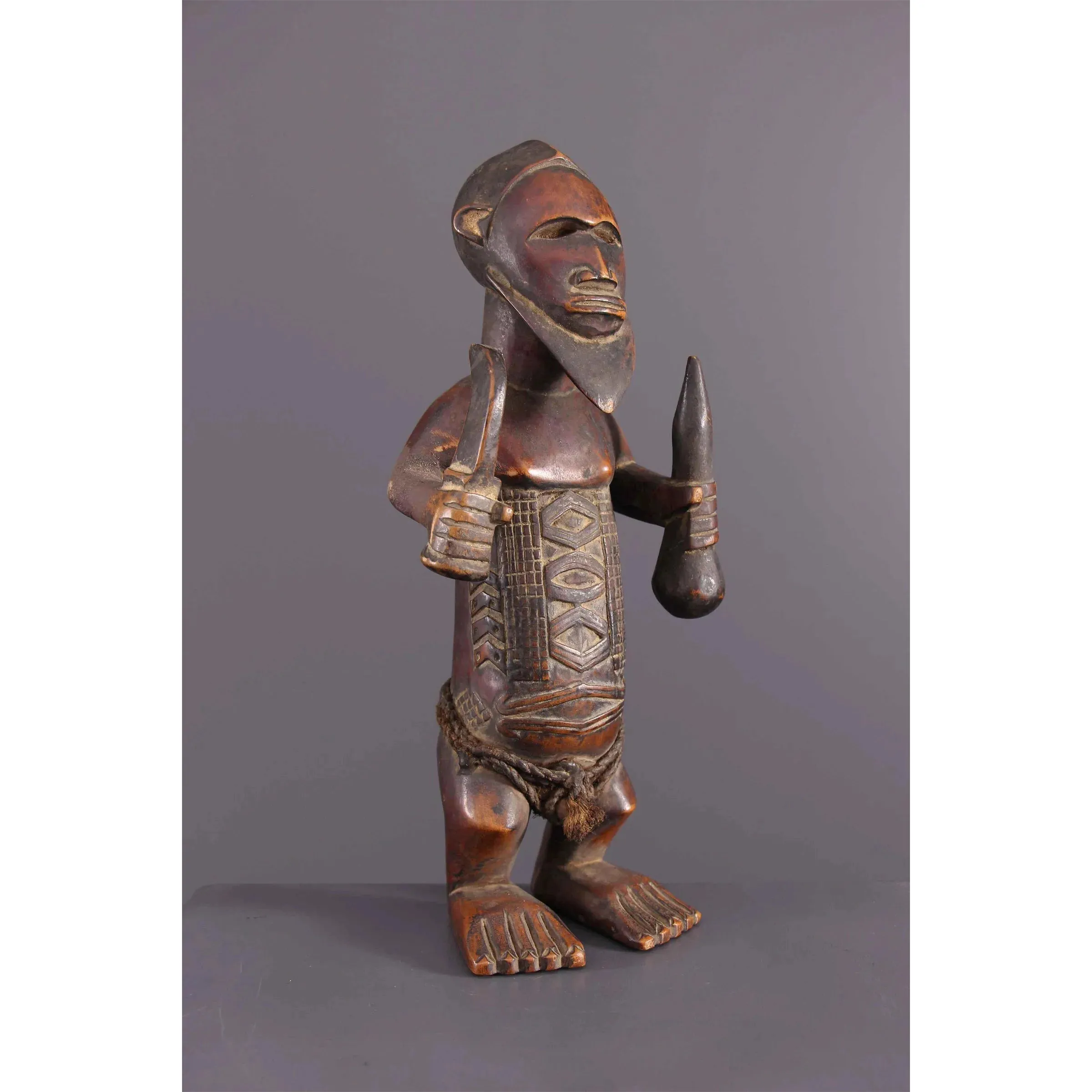 Bembe Ancestor Statue, Congo #991