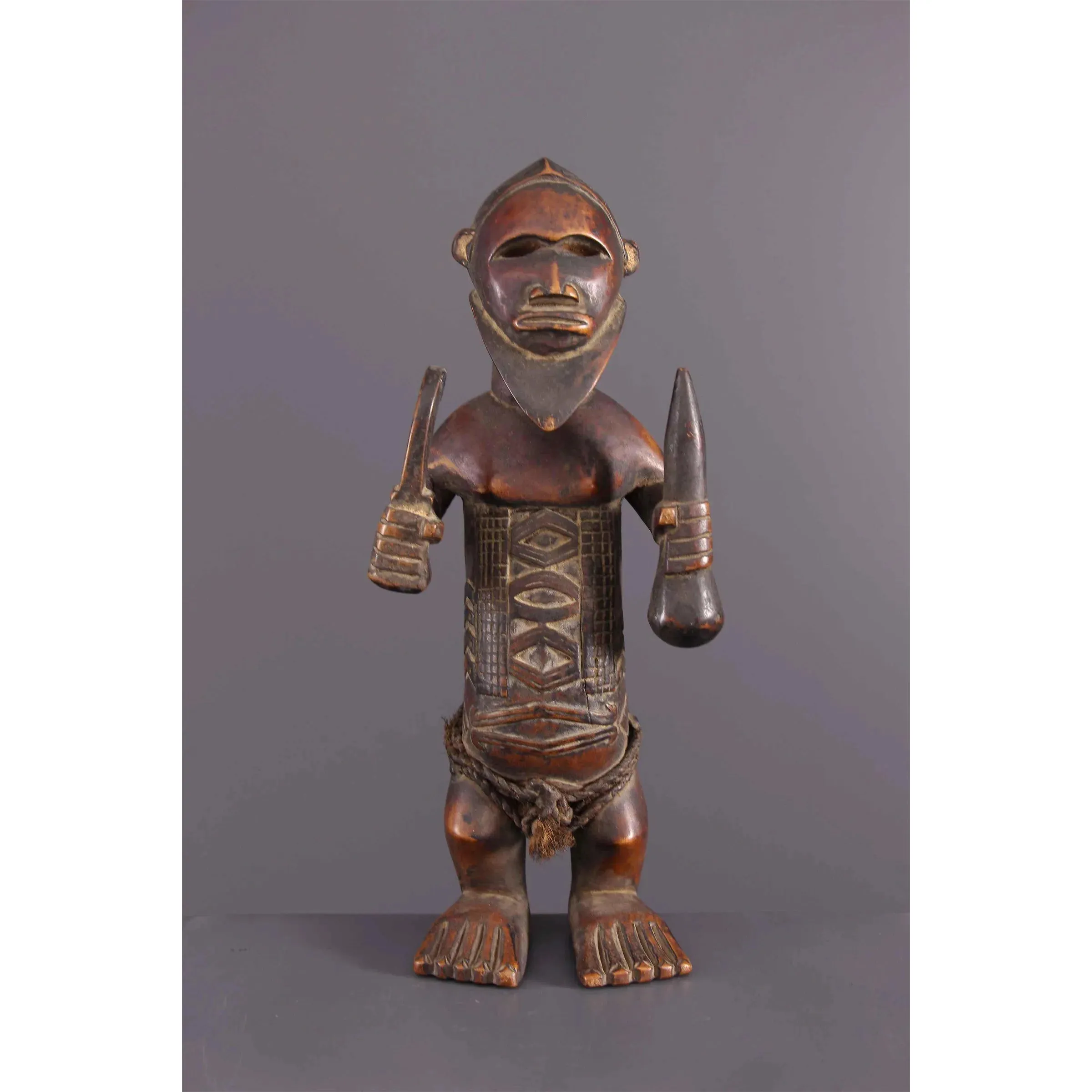 Bembe Ancestor Statue, Congo #991