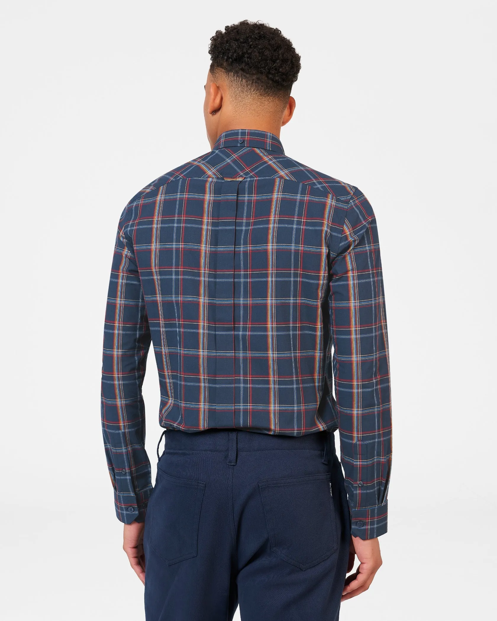 Ben Sherman Mens Linear Check Shirt