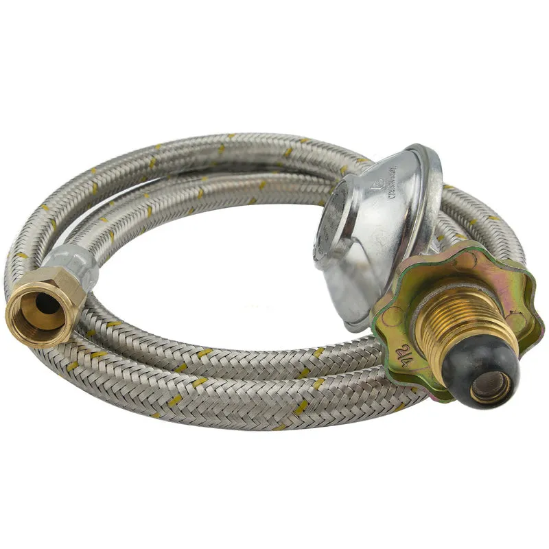 Braided Gas Hose POL to 3/8SAE - 1.2M