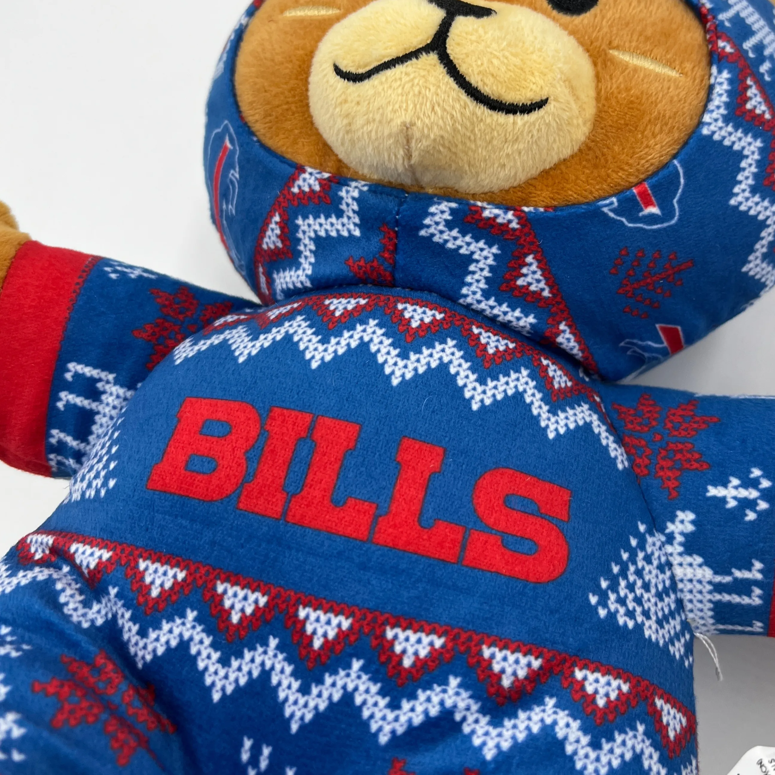 Buffalo Bills Bear With Onesie Plush Stuffed Animal