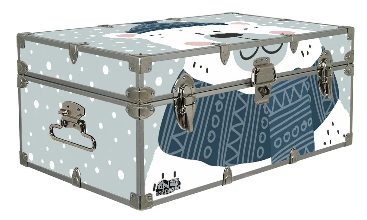 Designer Trunk - Mr. Polar Bear - 32x18x13.5"