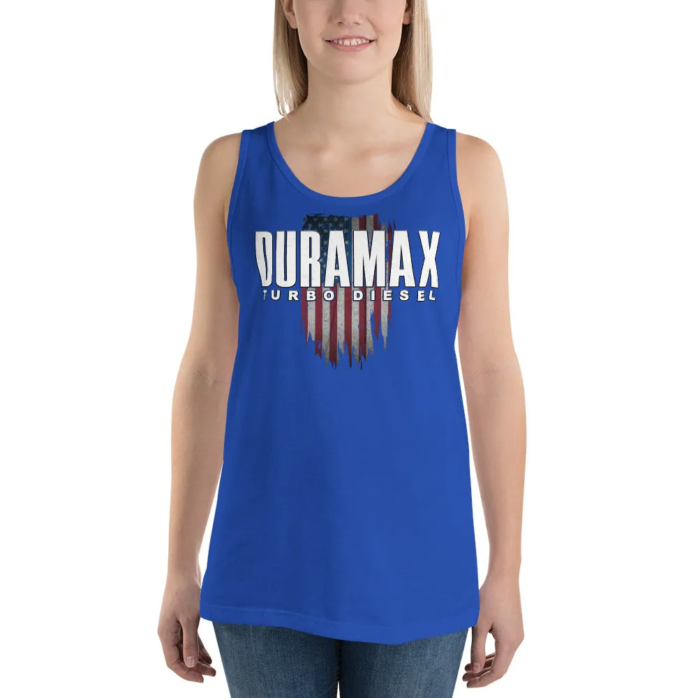 Duramax Men's Tank Top With Patriotic Design