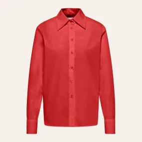 EHE Apparel Elena Oxford Shirt - Red