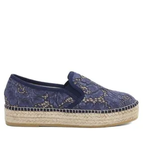 Embroidered Cotton Blend Espadrilles for Women - Fonda-JA