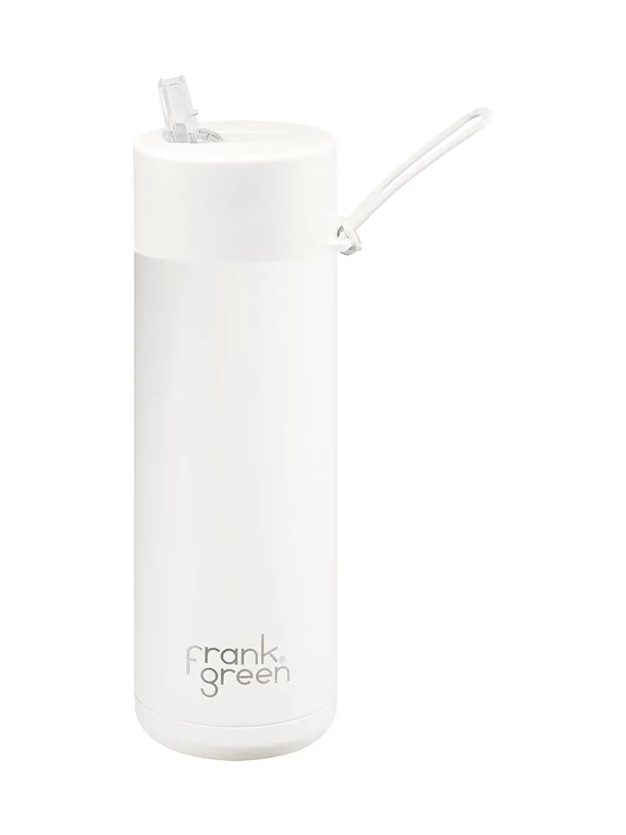 frank green 595ml Ceramic reusable Bottle with Straw Lid 20oz