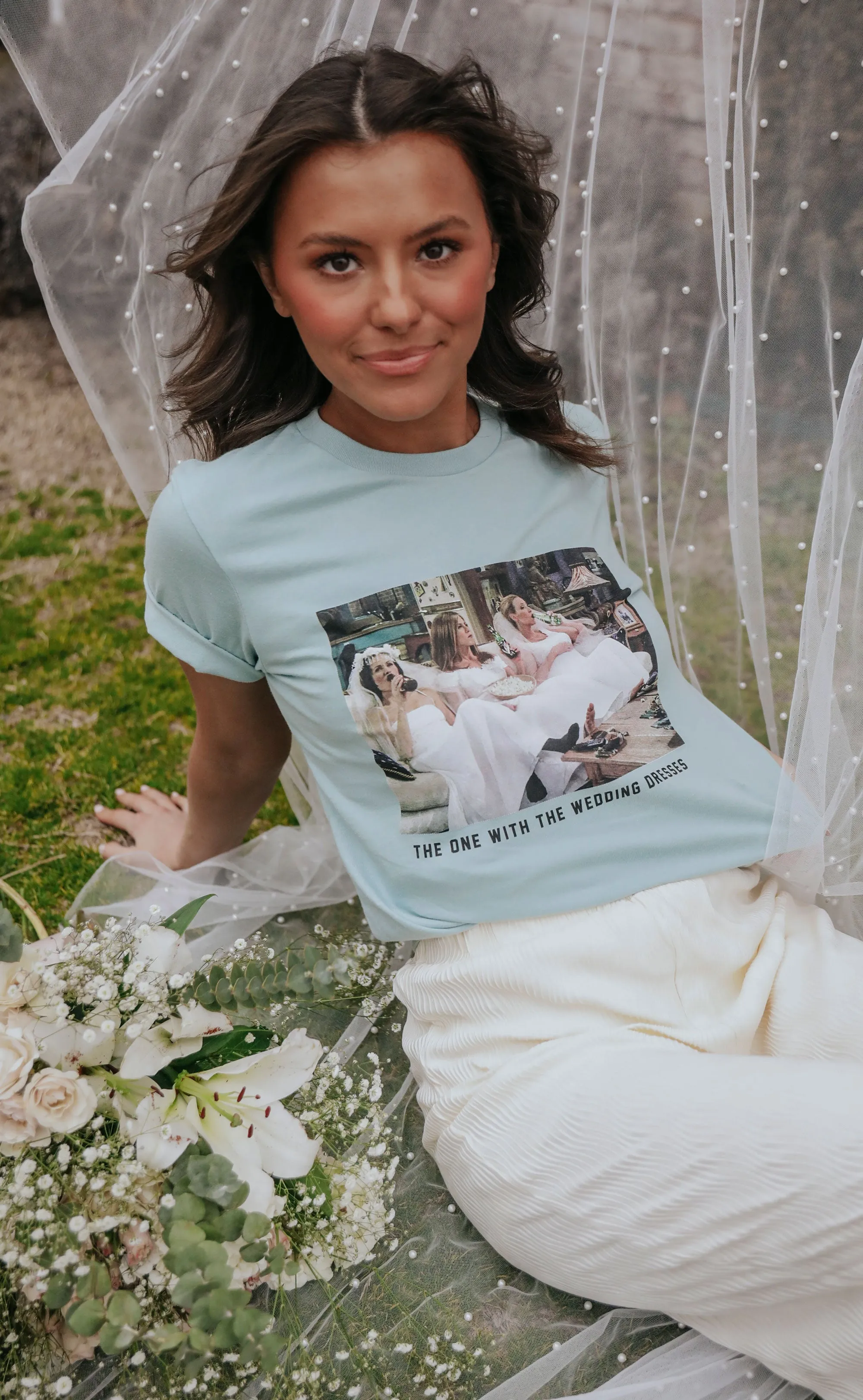 friday   saturday: wedding dress episode t shirt