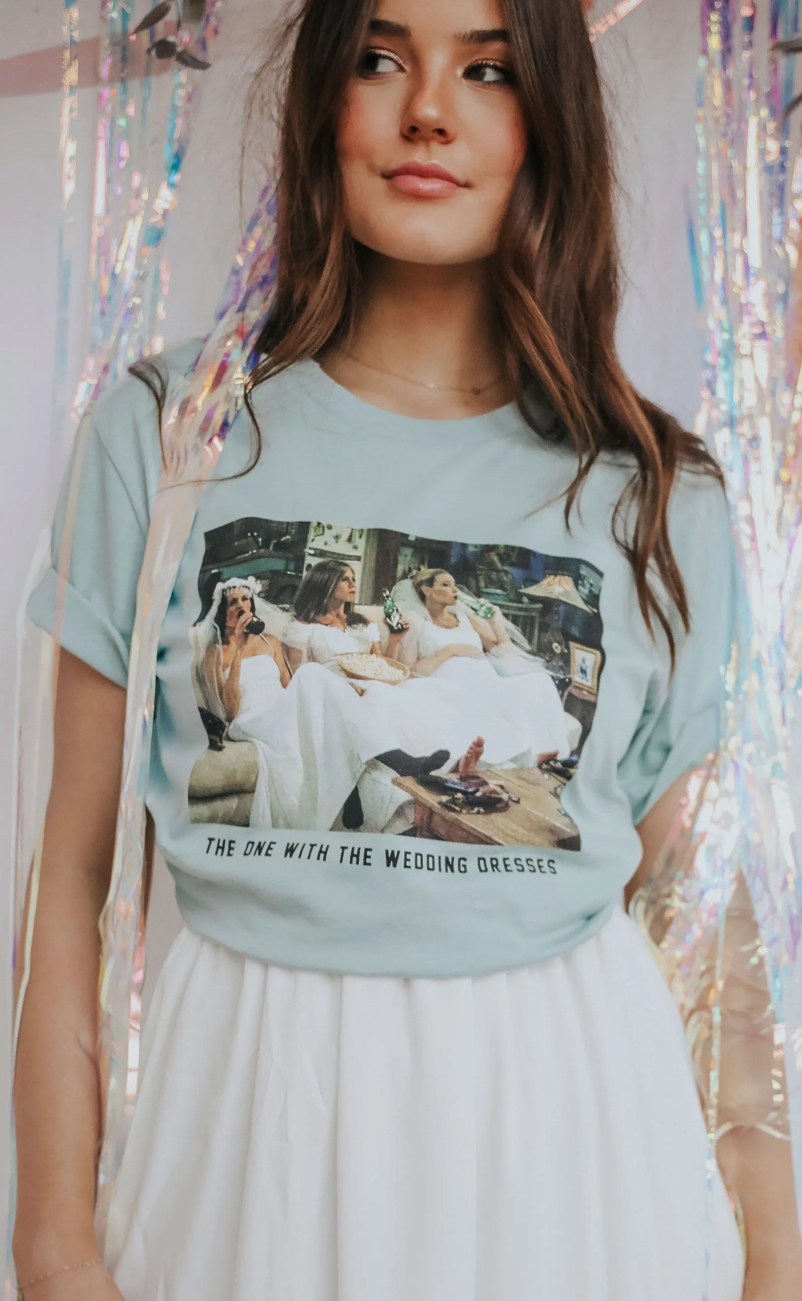 friday   saturday: wedding dress episode t shirt