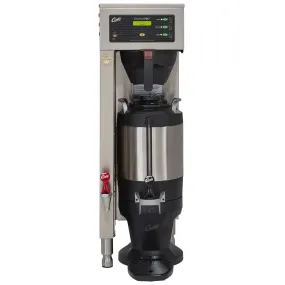 G3 Single 1.5 Gal. Coffee Brewer w/ Basket Locks, Shelf & Dual Voltage