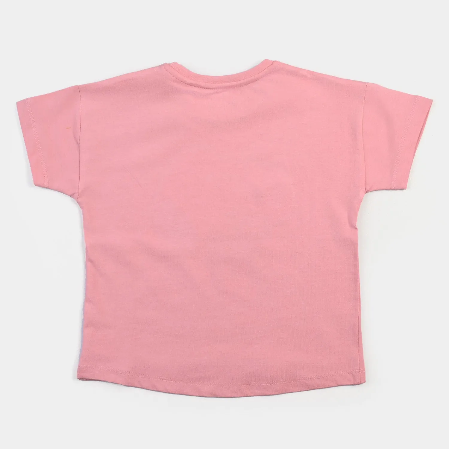 Girls Cotton Jersey T-Shirt H/S -C.Pink