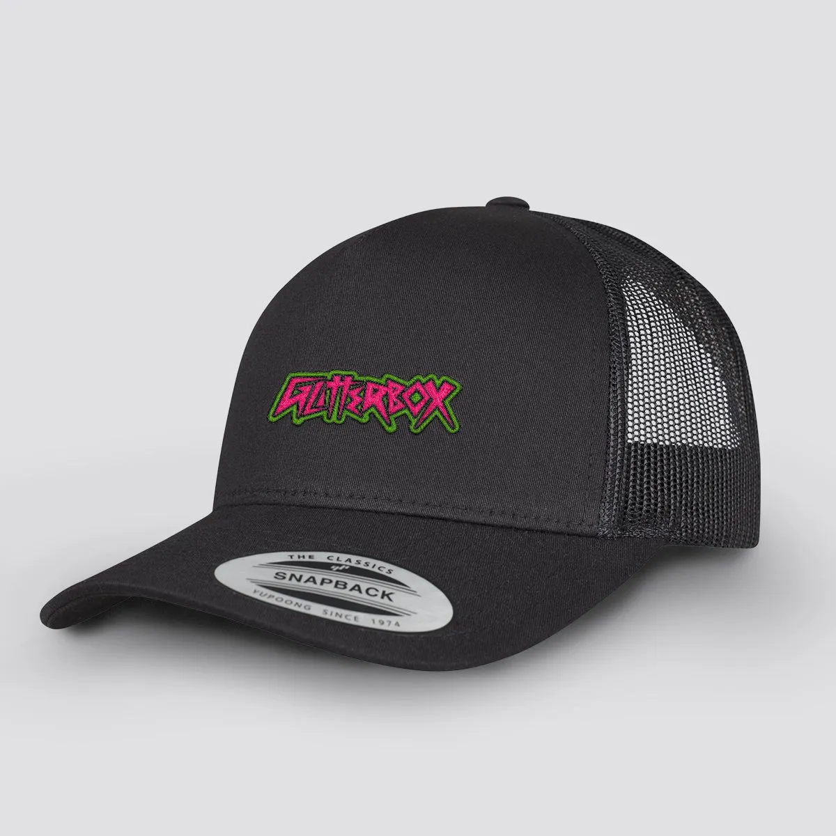 Glitterbox Punk Embroidered Logo Trucker Cap