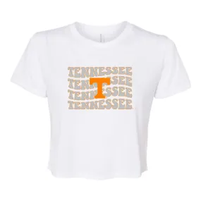 Groovy Gal Crop Short Sleeve T-shirt in University of Tennessee