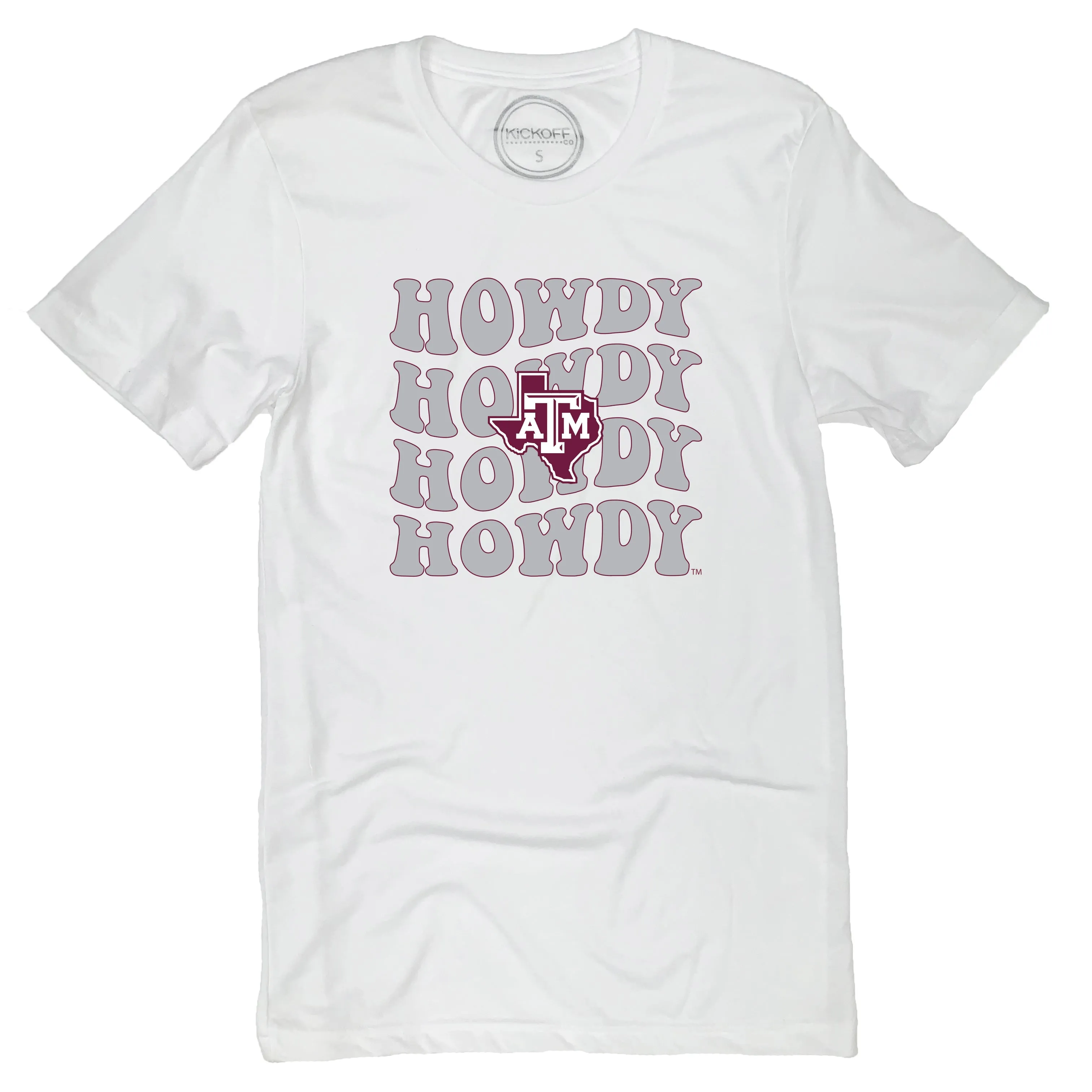 Groovy Gal Short Sleeve T-shirt in Texas A&M University