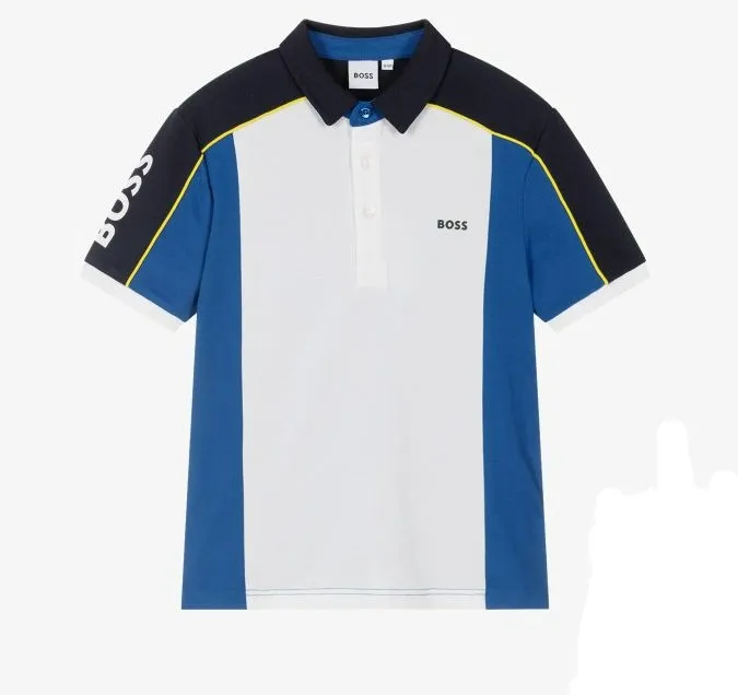 Hugo Boss Boys Polo w/Logo_ Navy J28095A-849