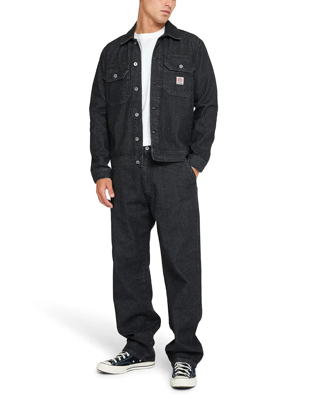 Kanan Work Jacket - Washed Black