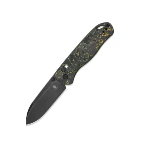 Kizer Azo Drop Bear 20CV Blade Clutch Lock Fatcarbon Ki3619A1 (2.97 Black Stonewash)