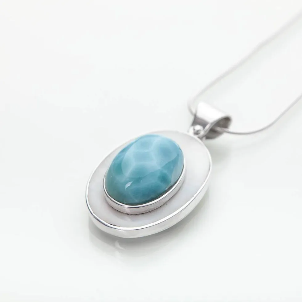 Larimar Pendant Amara