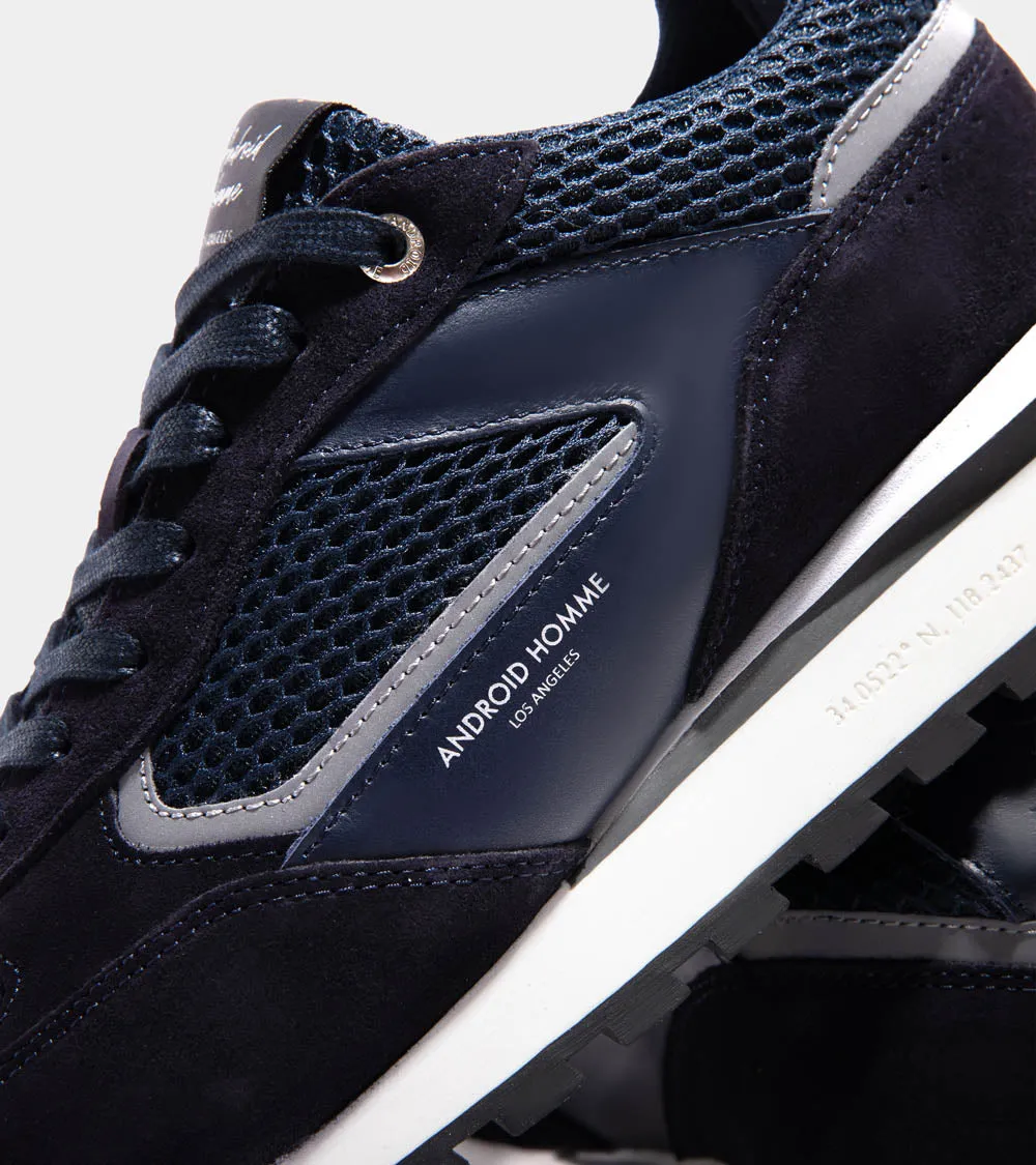 Lechuza Racer | Navy Suede Himalaya Mesh AHP241-25