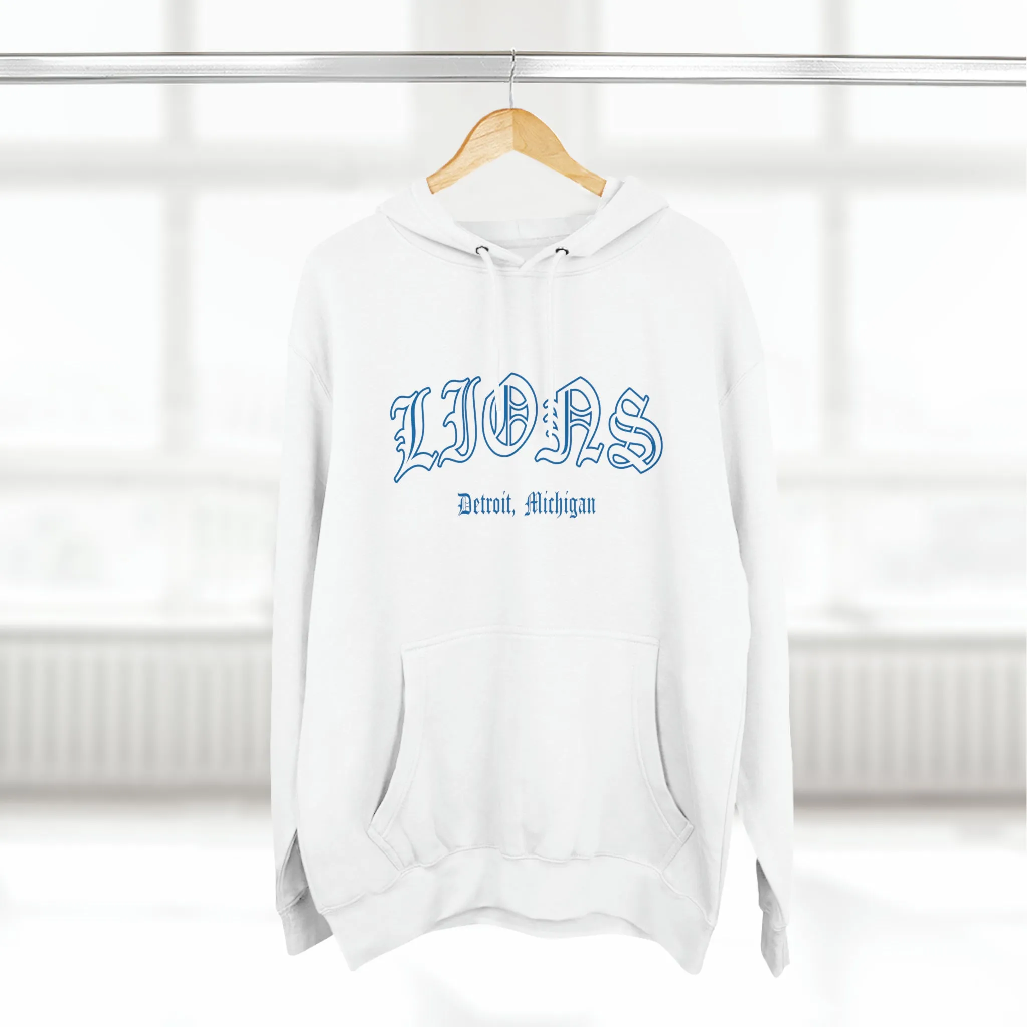 Lions Old English Hoodie