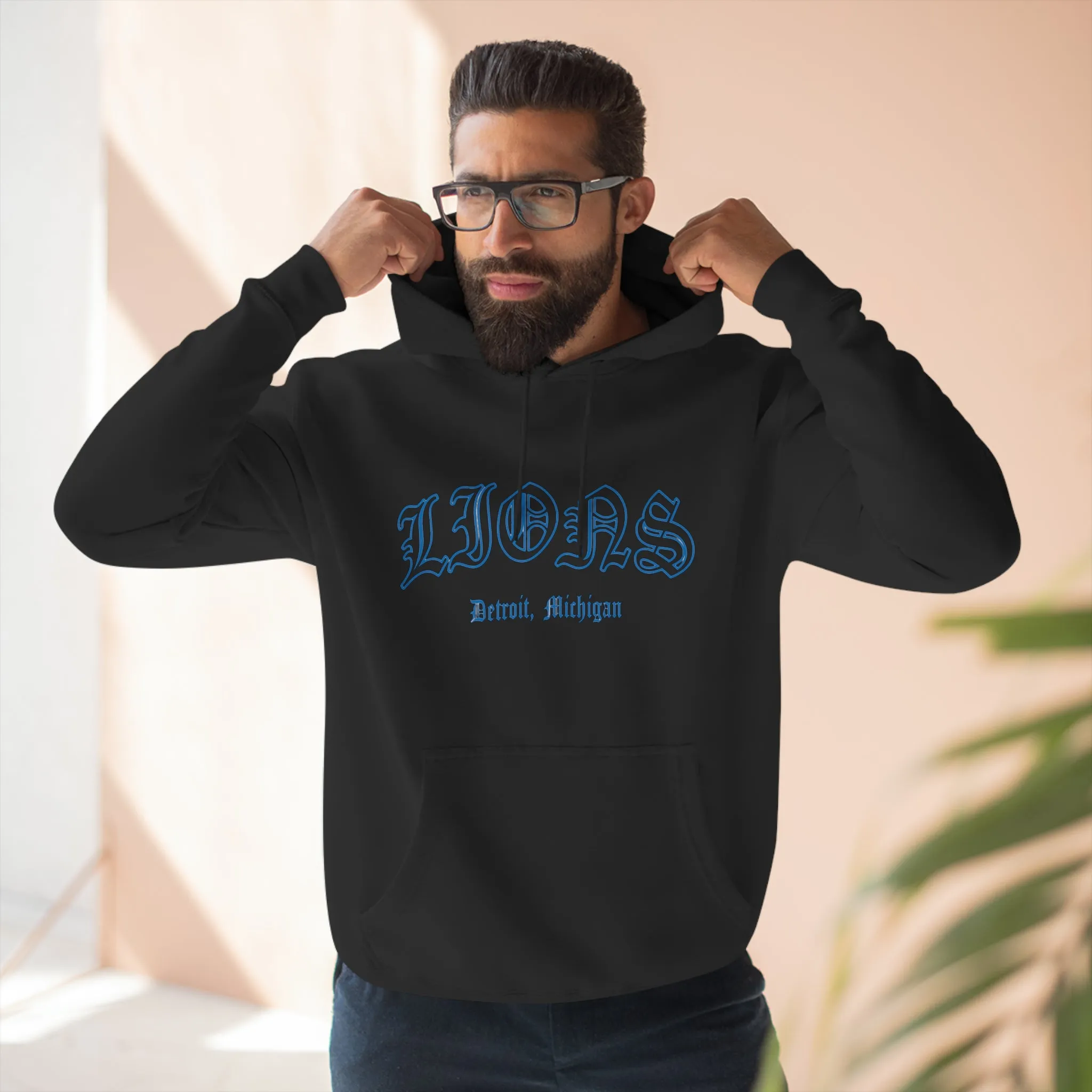 Lions Old English Hoodie