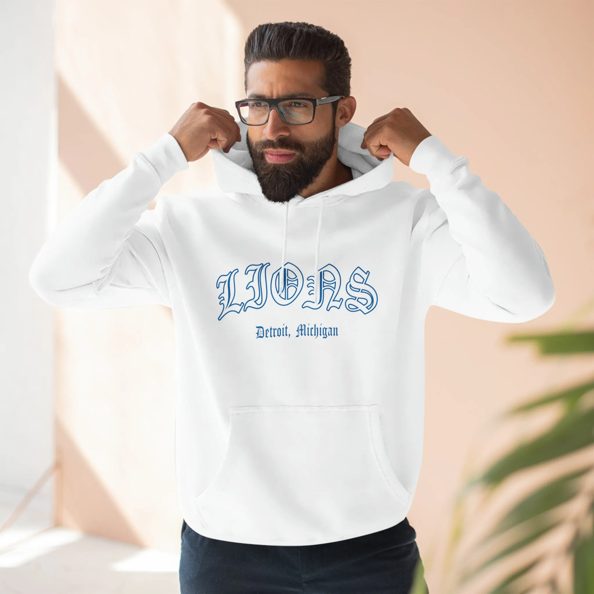 Lions Old English Hoodie