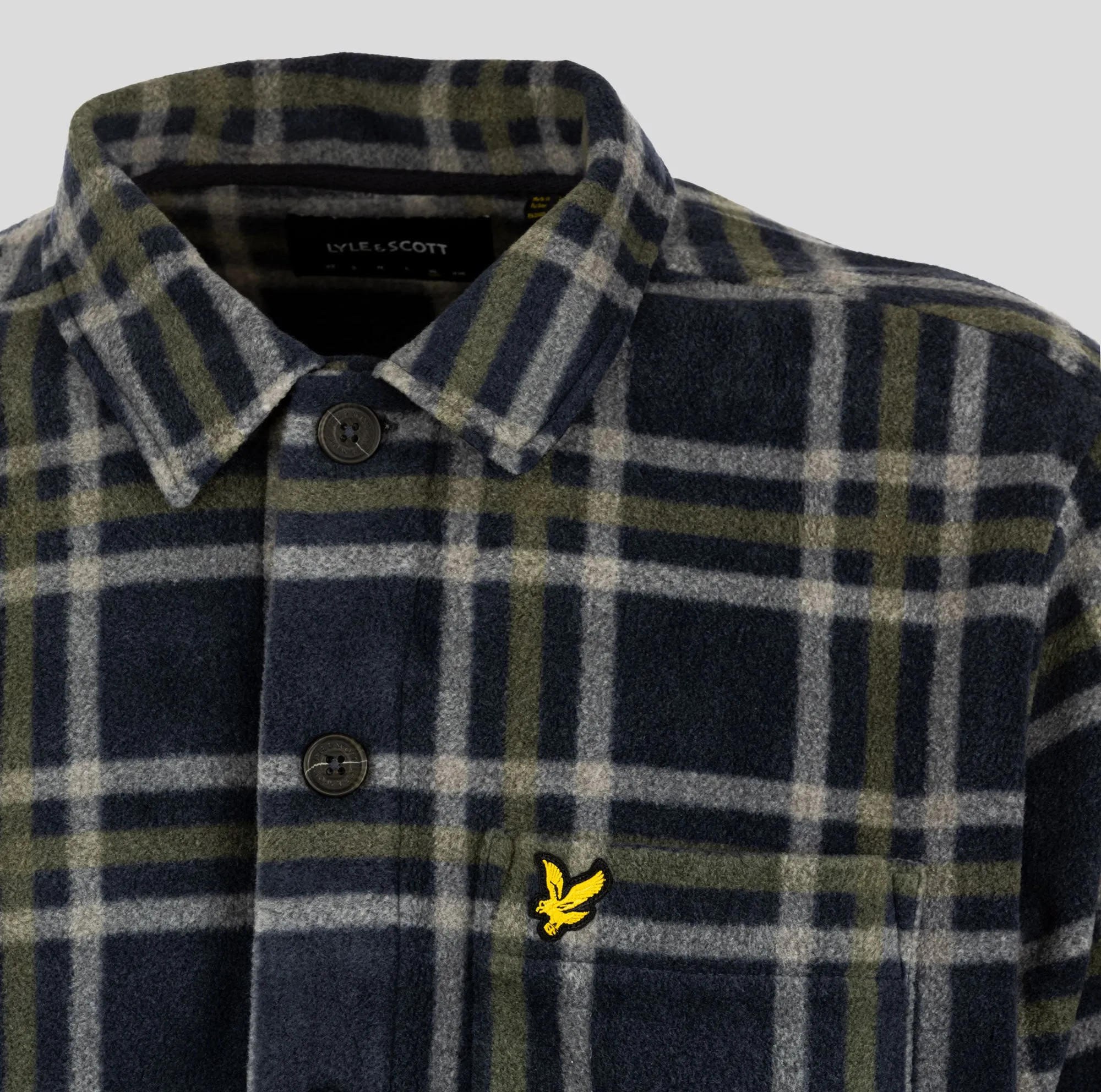 lyle & scott | camicia a quadri da uomo