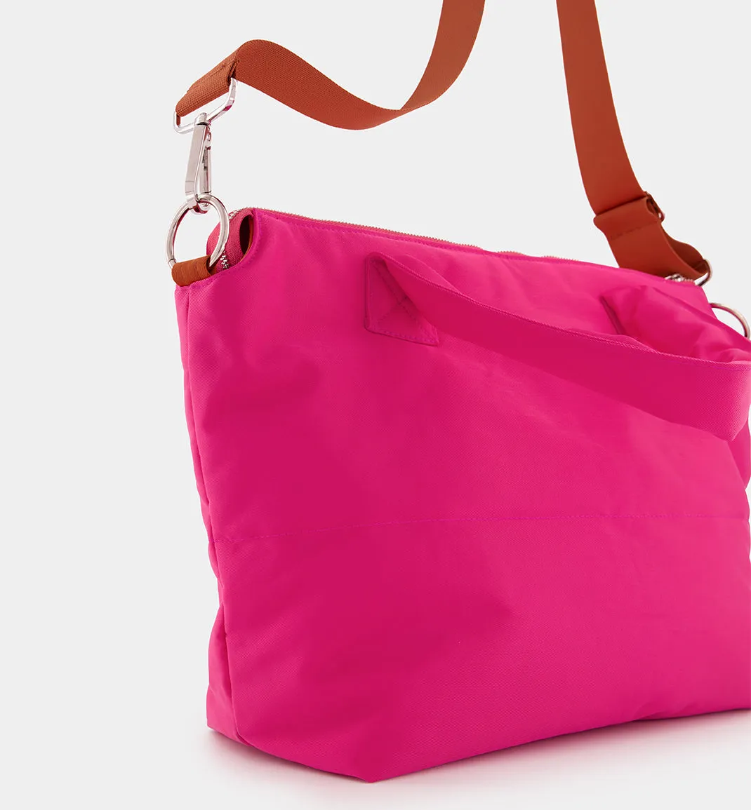 Maximilian Dance Tote in Nylon I Crimson