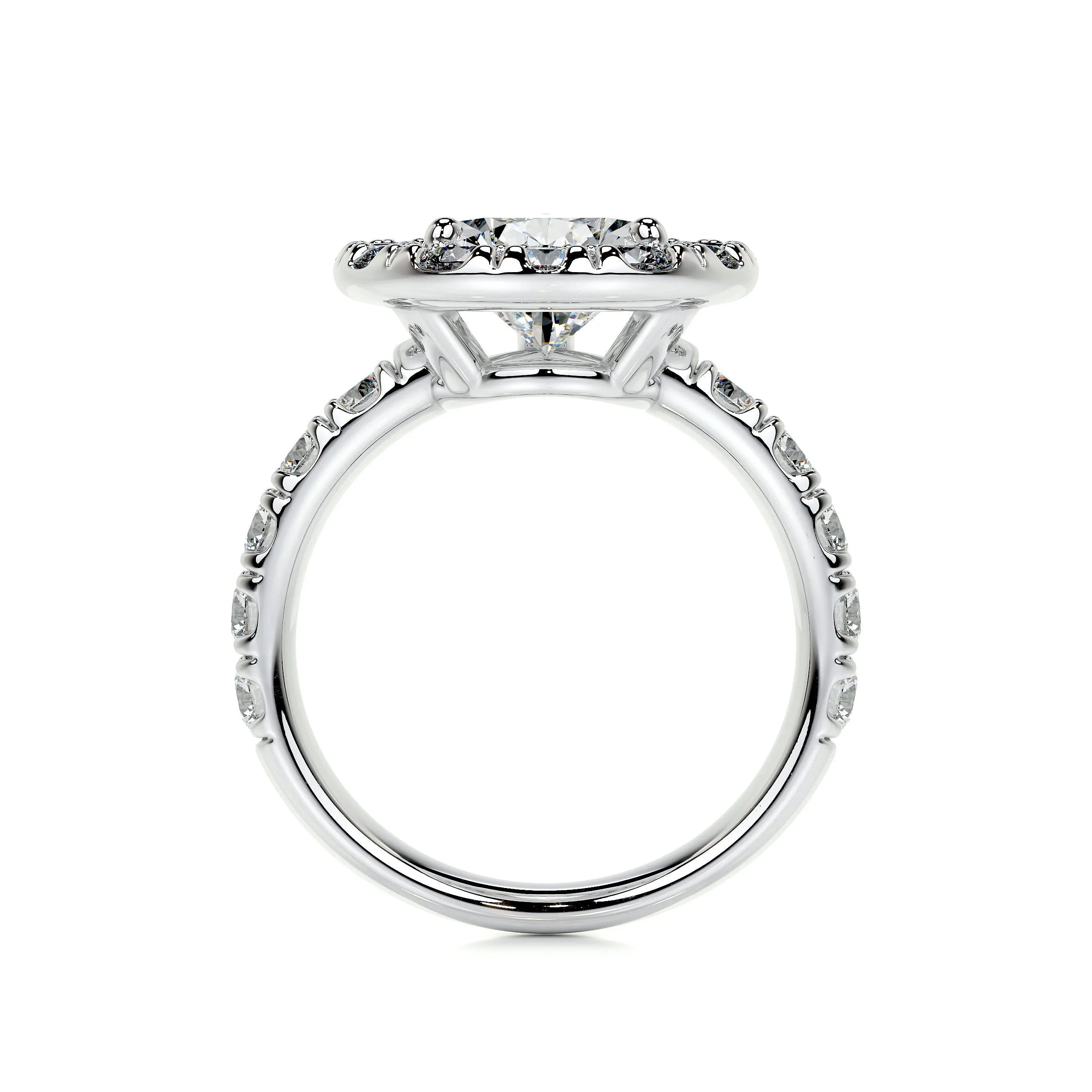 Maya Lab Grown Diamond Ring -14K White Gold