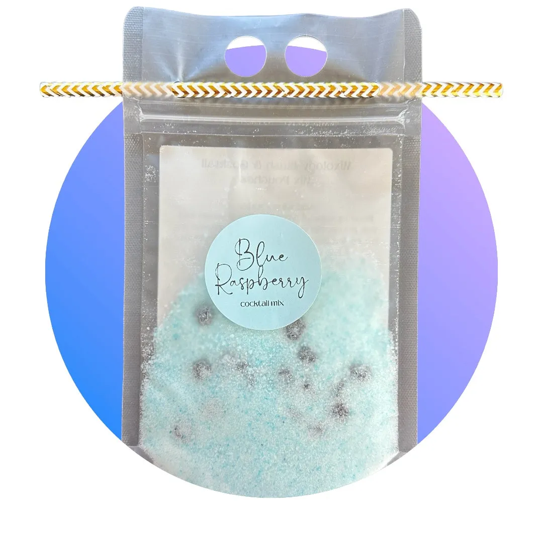 Mixology Slushy & Cocktail Pouch  Blue Raspberry