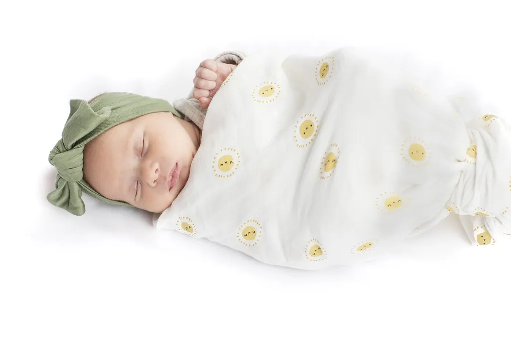 Muslin Swaddle - Rise and Shine