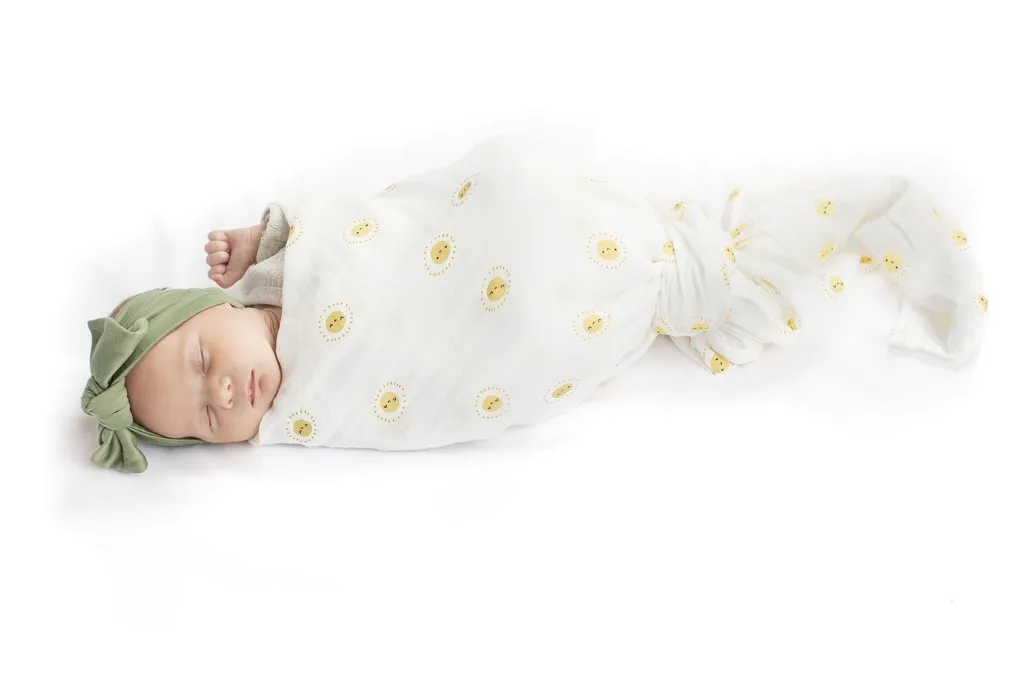 Muslin Swaddle - Rise and Shine