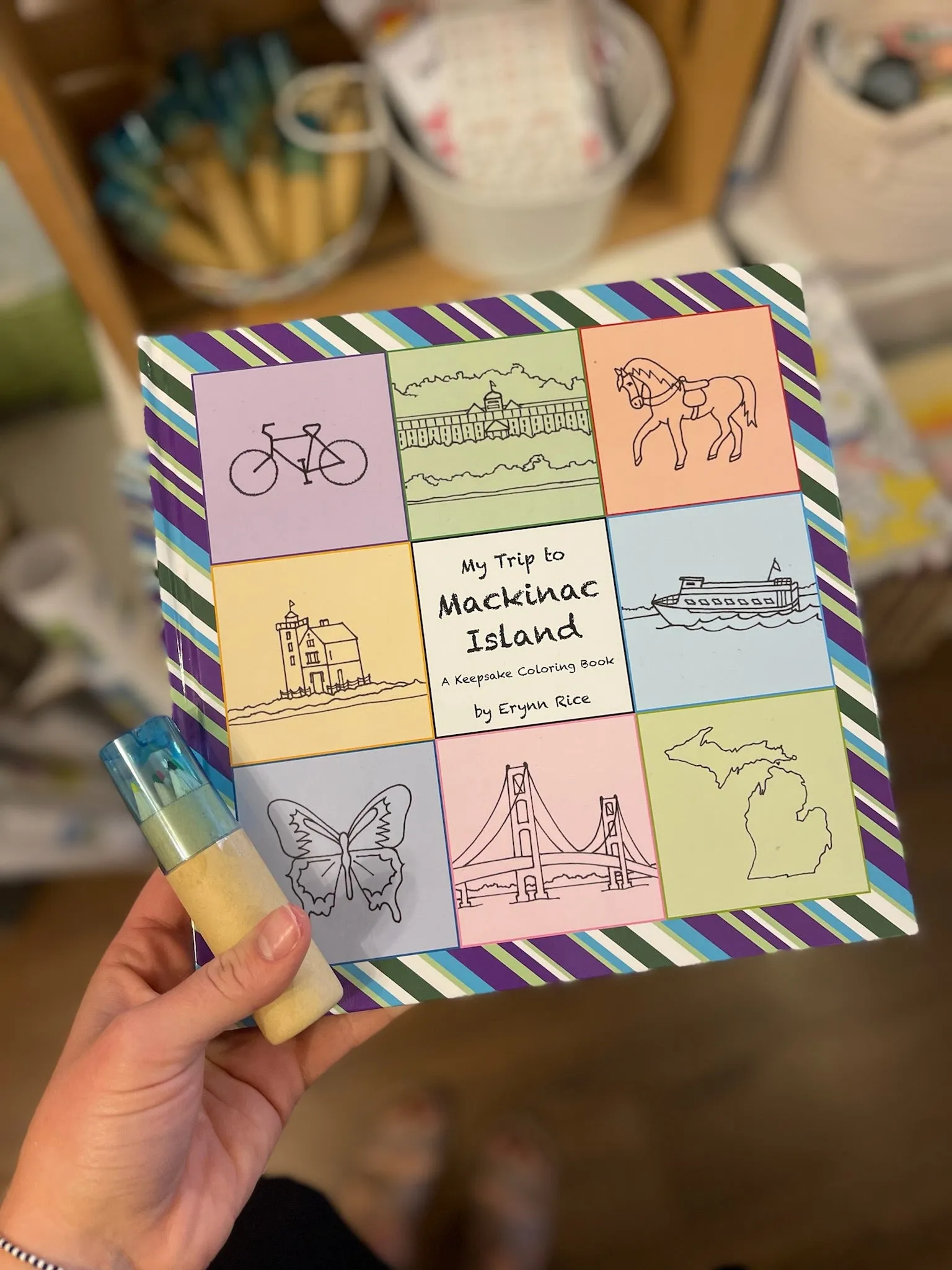 My Trip To Mackinac Island Keepsake Coloring Book