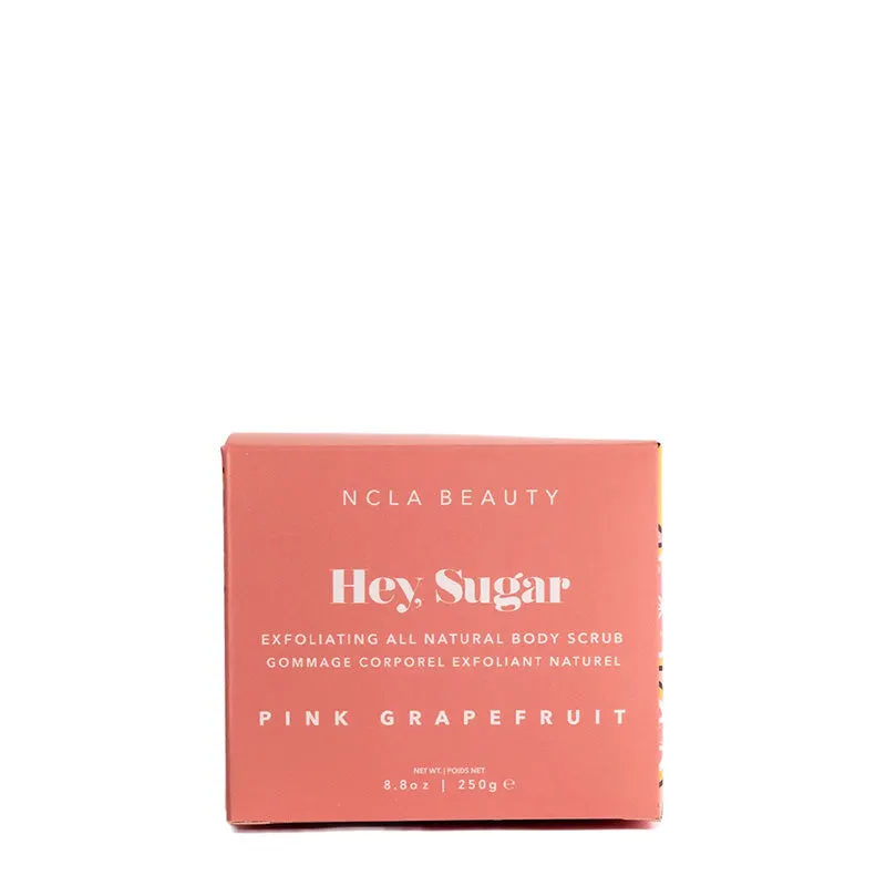 NCLA BEAUTY | Hey, Sugar Pink Grapefruit Body Scrub