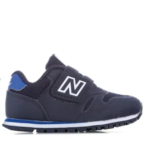 New Balance children's sneakers shoe with tear KA373NAI blue