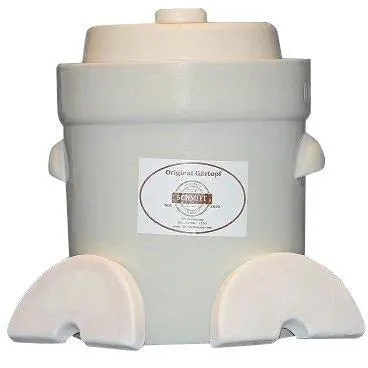 Nik Schmitt 10L (2.7 Gal) German Gartopf Fermenting Crock Pot ME3210W