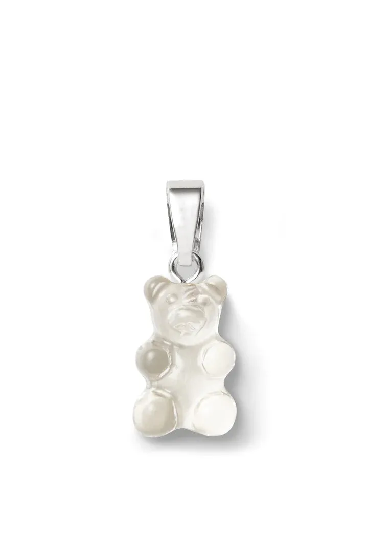 Nostalgia Bear Translucent Pendant Silver Connector