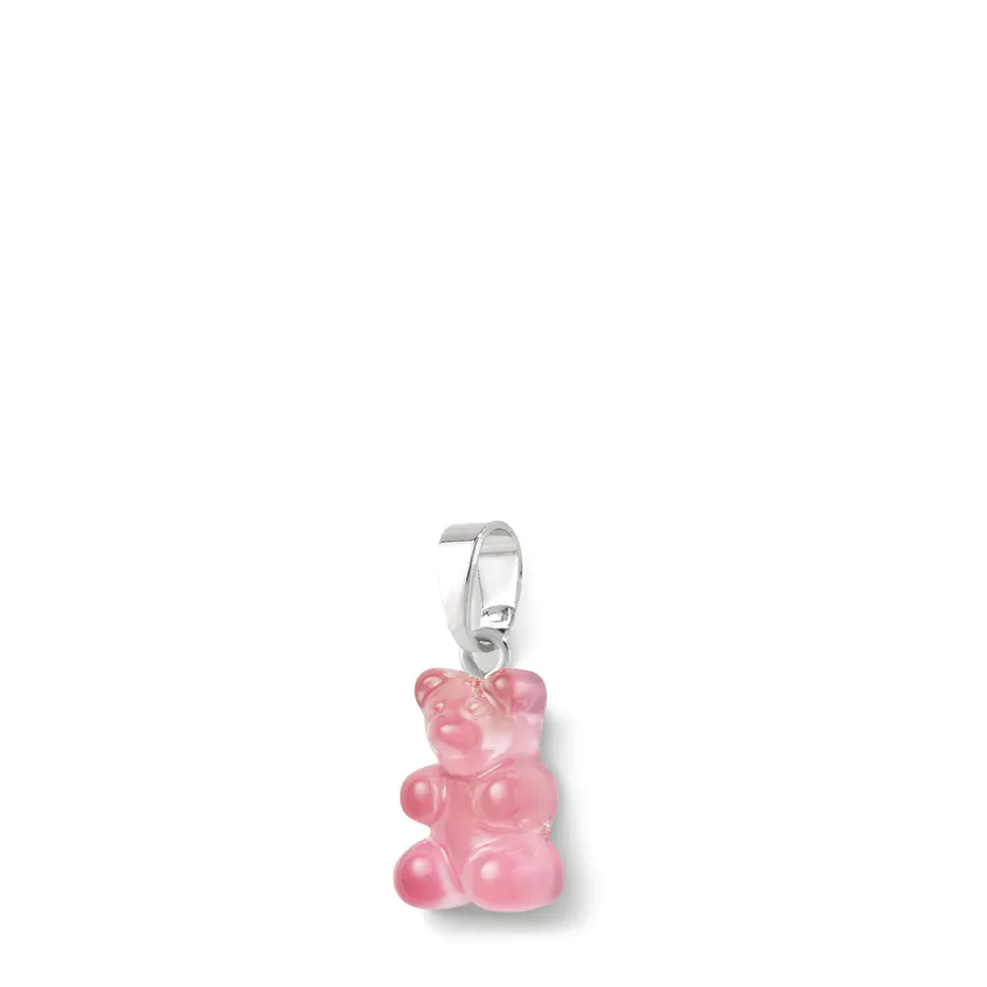 Nostalgia Bear Translucent Pendant Silver Connector